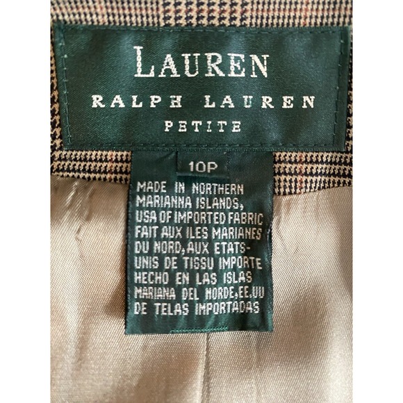 Lauren Ralph Lauren Petite‎ Blazer Size 10p - Picture 9 of 15